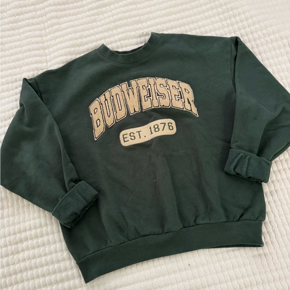 Budweiser Patch Sweater - image 2